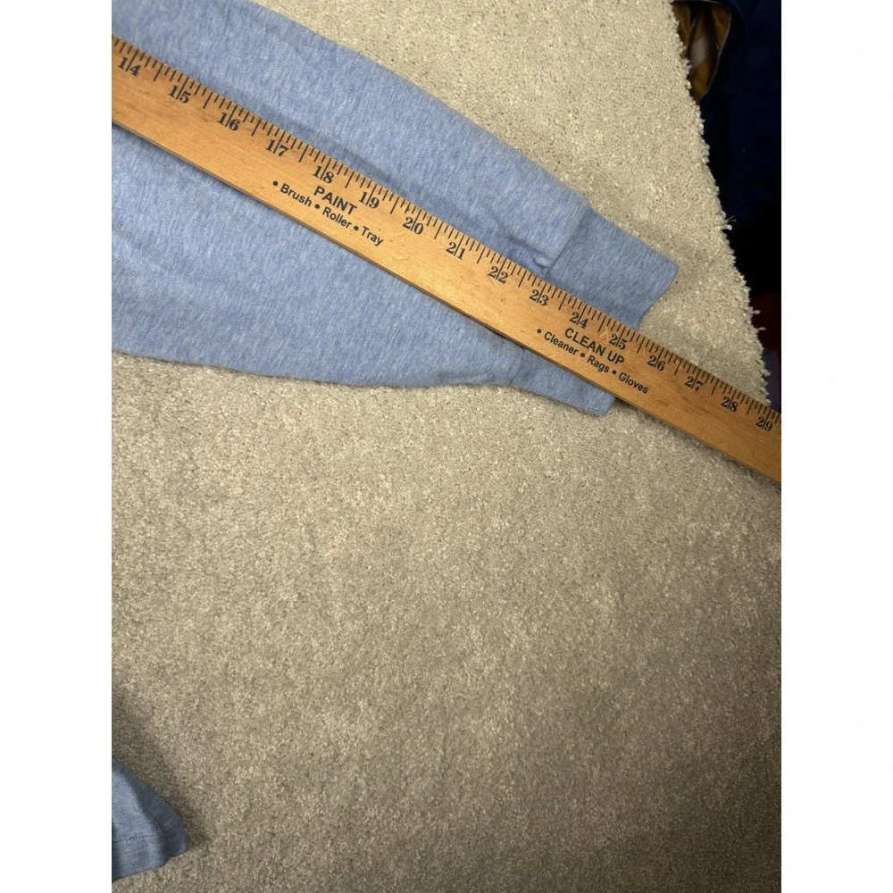 Polo Ralph‎ Lauren Men's XL Henley Heather Blue Classic fit L/S Flesh pony Boxy